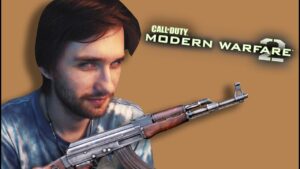 Юзя играет в Call of Duty: Modern Warfare 2