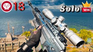 Call of duty Warzone Rebirth island solo win AX-50 gameplay (No Commentary)