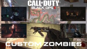 Custom Zombies on Black Ops 2!!! (Call Of Duty: Black Ops II Zombies)