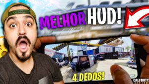 HANDCAM GAMEPLAY HUD de 4 DEDOS no Call of Duty Mobile - COD MOBILE