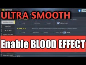 How to Unlock max graphics in call of duty mobile | 60fps no frame drop