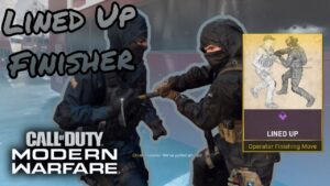 Lined Up Finishing Move (INFILTRATOR BUNDLE) | Call of Duty Modern Warfare