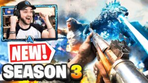 *NEW* SEASON 3 Update COD! (Godzilla vs King Kong + New Guns)