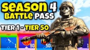 *NEW* SEASON 4 BATTLE PASS FULLY MAXXED!! | COD MOBILE