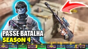 SAIUU PASSE DE BATALHA SEASON 4 BATTLE PASS - CALL OF DUTY MOBILE