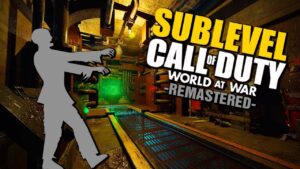 SUBLEVEL...World at War Zombies Map Remastered (Call of Duty Zombies Map)