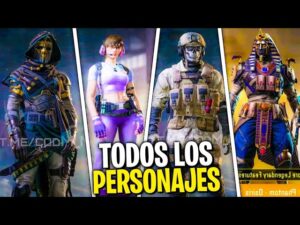 🤩 TODOS LOS NUEVOS PERSONAJES de la TEMPORADA 4 de CALL OF DUTY MOBILE | LoboJz