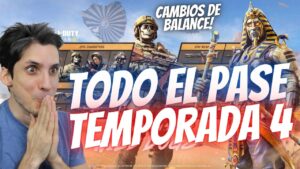 TRAIGO TODO EL PASE DE TEMPORADA 4 Y LOS CAMBIOS DE BALANCE! Pahntom Legendario | COD Mobile | Rido