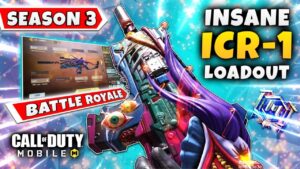 This ICR-1 BUILD IS INSANE IN BATTLE ROYALE | Call Of Duty Mobile | SEASON 3 ICR-1 GUNSMITH LOADOUT