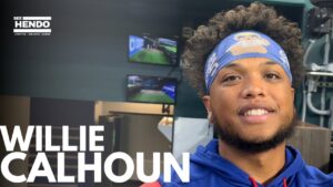Willie Calhoun talks facing Shohei OHTANI, sneakers, favorite players Call of duty and MLB the show