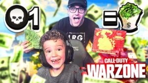 😱1 Kill = $100 or POKEMON CARDS - Warzone (Rebirth Island)