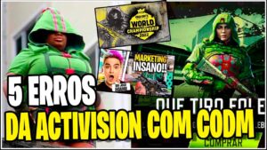 5 ERROS DA ACTIVISION COM O CALL OF DUTY MOBILE