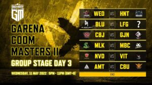 CODM Garena Master II - Group Stage Day 3 - Garena Call of Duty Mobile