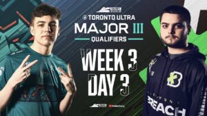 Call of Duty League 2022 Major III Qualifiers Week 3 | Day 3
