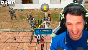 FIZ AMIZADE COM OS ALEATÓRIOS NO BATTLE ROYALE KKKKKKKKK - CALL OF DUTY MOBILE