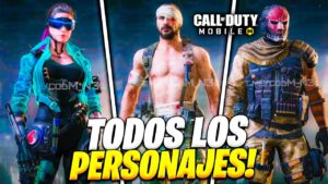 GENIAL!! TODOS los PERSONAJES de la TEMPORADA 5 de CALL OF DUTY MOBILE | Lobo Jz