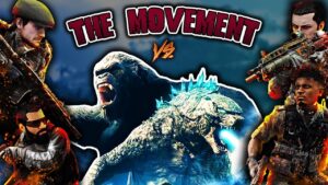 THE MOVEMENT vs GODZILLA & KING KONG - Call Of Duty: Warzone Epic Gameplay
