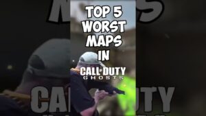 TOP 5 WORST MAPS IN GHOSTS | Call of Duty Shorts