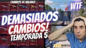 WTF! DEMASIADOS CAMBIOS PARA LA TEMPORADA 5! Notas del Parche y Cambios de Balance | COD Mobile