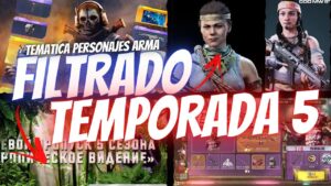 WTF! TEMATICA y Posible RECOMPENSAS PASE TEMPORADA 5! | COD Mobile | Rido