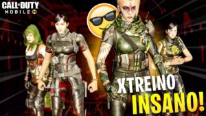 1° XTREINO COM A LINE NOVA FOI INSANO / CALL OF DUTY MOBILE BATTLE ROYALE