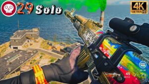 29 Kill Call of duty Warzone Rebirth island solo Gameplay (No Commentary)