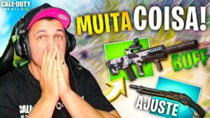 CALL OF DUTY MOBILE SEASON 6 - TODOS OS BUFFS, NERFS E AJUSTES
