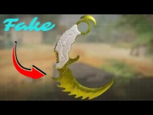 @Call of Duty: Mobile  this Karambit is Fake