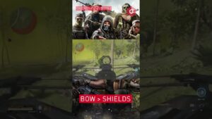 Call of Duty - The Bow is greater than a shield #shorts
