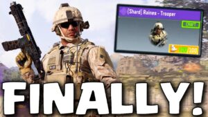 Crafting RAINES - Trooper in Call of Duty Mobile (100/100 shards)