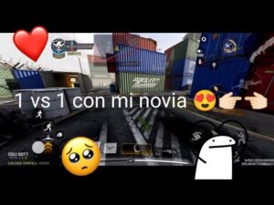 Jugando con mi novia por primera vez!😍 call of duty Mobile