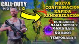 ➡️NUEVA CONFIGURACIÓN ANTI LAG RÁPIDA RENDERIZACIÓN PARA CALL OF DUTY MOBILE TEMPORADA 5😱