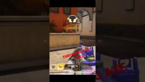 Using The Throwing Axe In Call Of Duty Mobile