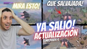 WTF LOS AVIONES! NUEVA ACTUALIZACION TEMPORADA 6!  | COD Mobile | Pases de Temporada Gratis