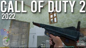 Call of Duty 2 Multiplayer In 2022 Custom Map Gameplay | 4K