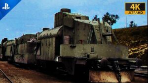 Destroying The Armoured Train | Ultra Realistic Gameplay [4K HDR PS5] | Call of Duty World War