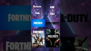 Fortnite vs. Call Of Duty | #shorts #vs #callofduty #cod #fortnite