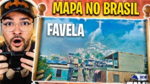 Gameplay no Mapa FAVELA do RIO DE JANEIRO no COD Mobile