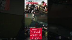 How to survive a Call of Duty Semtex Truck #shorts