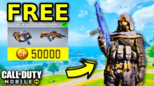 I GOT $50,000 COD POINT ITEMS for FREE in COD MOBILE!!