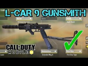 New L-CAR 9 Gunsmith & Gameplay in COD Mobile | Call of Duty Mobile