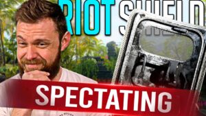 Spectating a TOXIC Riot Shield user! ( Call of Duty Warzone )