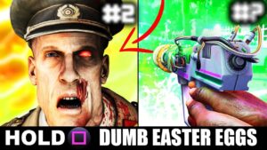 The Most "DUMB & DIFFICULT" EASTER EGG STEPS in Call of Duty: ZOMBIES!