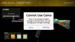 Unlocking this broke Call of Duty...