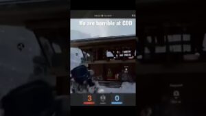 We suck at call of duty, semi truck is still in there. #funny #subscribe #callofduty #semitruck