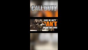 the biggest problem with call of duty