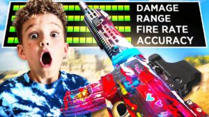 8 Year Old Pro Shows HIS NEW FAVORITE AR in WARZONE!