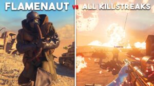 All Killstreak Attacks on Flamenaut - Call of Duty: Vanguard (Flamenaut vs Every Killstreak)