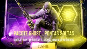 CHEGOU AGORA COMPREI PACOTE GHOST PONTAS SOLTAS COD MOBILE - CALL OF DUTY MOBILE