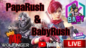 Call of Duty Mobile: PapaRush and BabyRush live stream #codm #codmobile